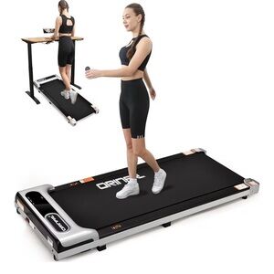 Black and Silver Treadmill